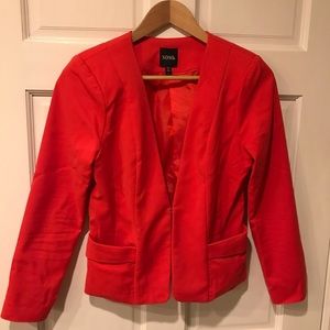 Xoxo red blazer